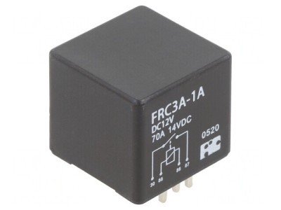 Releu Electromagnetic SPST-NO 12VDC 70A foto