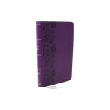 Nkjv, Reference Bible, Personal Size Large Print, Leathersoft, Purple, Red Letter Edition, Comfort Print: Holy Bible, New King James Version