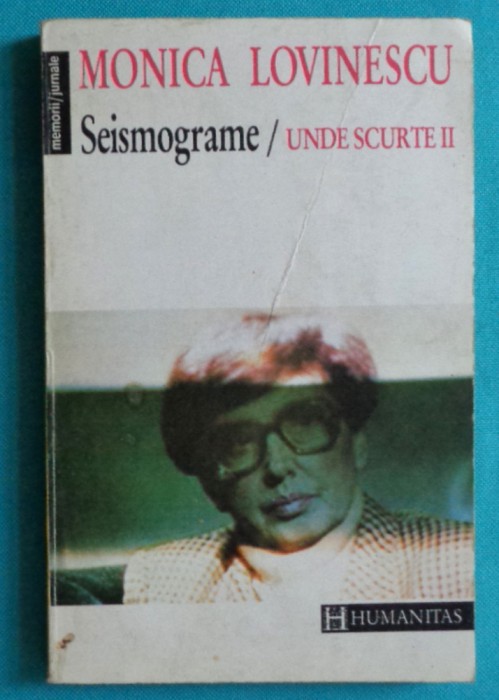 Monica Lovinescu &ndash; Seismograme Unde scurte 2 ( cu autograf )