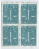 *Romania, lot 1130 cu 4 timbre fiscale judiciare, bloc 4, 1947, MLH, Nestampilat