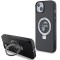 Husa MagSafe pentru Apple iPhone 14, Karl Lagerfeld, Ring Stand Karl &amp; Choupette, Neagra