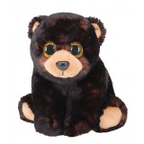 Plus TY 24 cm Beanie Babies urs negru