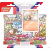 Pokemon TCG: Scarlet &amp; Violet - 3 Blister Booster - doua modele | The Pokemon Company