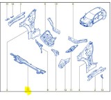 Traversa, Armatura sasiu Renault Megane, 2020-, montare fata, RapidAuto
