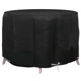 vidaXL Husă mobilier de grădină, 6 ocheți, rotund, &Oslash;125x75 cm