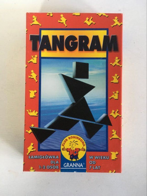 *Joc Tangram puzzle, 7 piese + carticica cu modele, GRANNA foto