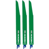 HiKOKI RM44B - Set panze fierastrau sabie bimetal 225 mm 8-10 dinti/inch dantura standard 3 bucati