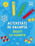 Activitati de vacanta. Jocuri cu numere - Litera