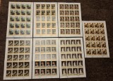 Ungaria 1966 stampilat - Picturi din galeria nationala Budapesta - 2291/97A - X20 (coli intregi)