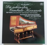 Johann Sebastian Bach - Cembalo-Konzerte = Harpsichord Concertos, disc vinil