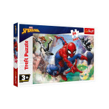 Puzzle 24 piese, Spiderman, pentru copii, ATU-088121