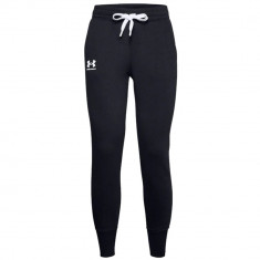 Pantaloni Under Armour Rival Fleece Joggers 1356416-001 negru foto