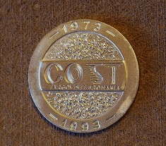 Medalie Industrie - COMBINATUL de OTELURI SPECIALE TARGOVISTE COST (aniversare 1973-1993)