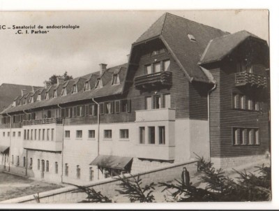 CPI B13860 CARTE POSTALA - BORSEC, SANATORIUL DE ENDOCRINOLOGIE, PARHON, RPR foto