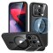 Husa pentru iPhone 15 Pro - ESR Classic Hybrid HaloLock Kickstand - Clear Black