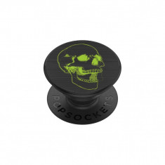 Suport Selfie Pentru Telefon Popsockets PopGrip Original Lenticular Skull