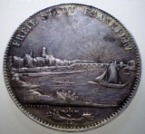 C.332 GERMANIA FRANKFURT 3 1/2 GULDEN 2 THALER 1841 ARGINT