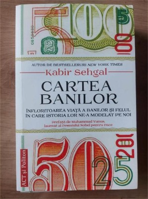 Cartea banilor- Kabir Sahgal foto