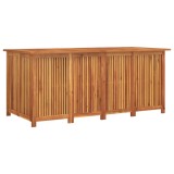Lada depozitare pentru gradina 175x80x75 cm lemn masiv acacia
