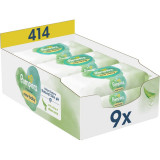 Pampers Harmonie New Baby Șervețele umede pentru copii 414 buc