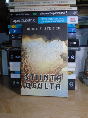 RUDOLF STEINER - STIINTA OCULTA , IASI , 1993 # foto