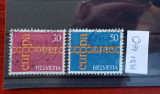 TS21 - Timbre serie - Elvetia - Helvetia 1971, Stampilat