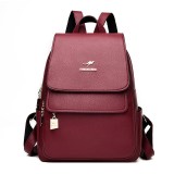 Cumpara ieftin Rucsac dama Adelina GT969, model bordo