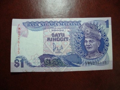 MALAEZIA 1 RINGGIT foto