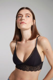 Bustiera, 556BRL1408 - M, Bralet, 88% poliamida/12% elastan, Negru