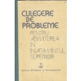 Culegere de probleme pentru admiterea in invatamantul superior - Vasile Branzanescu