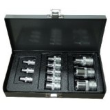 Trusa Tubulare Torx E4-E20 Cu Adaptoare - 11 Piese