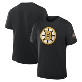 Boston Bruins tricou de bărbați Hat Trick black - L