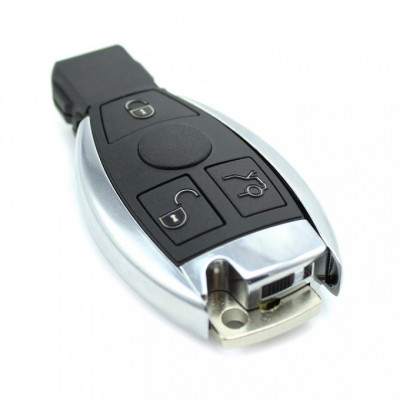 Mercedes Benz - Carcasa cheie tip Smartkey cu 3 butoane - CC058 foto