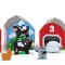 Sortator de forme casuta cu animale melissa and doug