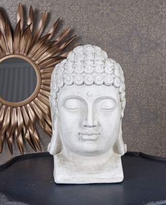 Cap de Budha din polystein YAC029 foto