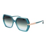 Ochelari de soare dama Ana Hickmann AH9363 T01 56, maro degrade, lentila 56mm