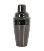 Shaker Inox Negru Cocktail 300 ml &ndash; Shaker Cobbler Profesional