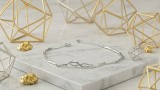 Cumpara ieftin , Material: Argint sterlin cu titlu 925 (autentic) , Stil Design: Organic, Botanic, Nature-inspired, Minimalist Sculptural , Element Central: Doua cre