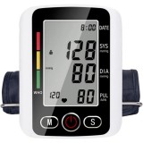 Tensiometru Digital Electronic de Brat si Incheietura, Aparat Profesional de Tensiune pentru Monitorizarea Tensiunii Arteriale