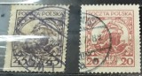 Timbre - Polska - Polonia - Interbelice - Serie 2