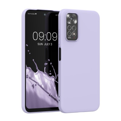 Husa Kwmobile pentru Xiaomi Redmi Note 11/Redmi Note 11s, Silicon, Mov, 57368.108 foto