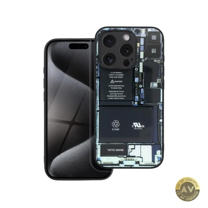 Husa pentru Apple iPhone SE (2022) / SE (2020) / 8 OEM Tech Design 1 Neagra