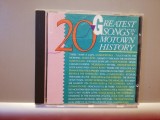 20 Greatest Songs Motown History &ndash; Selectiuni Soul Pop (1985/Motown/RFG) - CD Original/nm