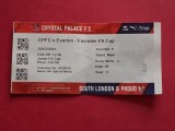 Bilet meci fotbal CRYSTAL PALACE - EVERTON (Emirates FA CUP 20.03.2022)