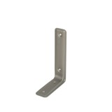 Consola 3 F, din tabla, gri mat, 160 x 105 x 40 mm