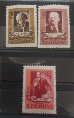 Romania 1955 - Lenin MNH foto