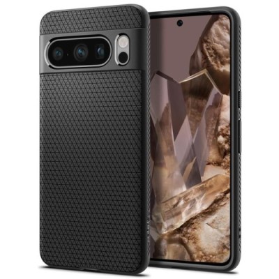 Husa pentru Google Pixel 8 Pro - Spigen Liquid Air - Matte Black foto