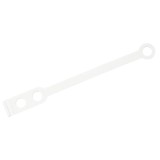 Set elastice profesionale culoare MARO pentru bigudiuri lungime 9 cm Late - 50 buc