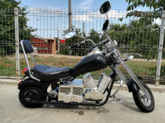 Motocicleta electrica Mini Chopper pentru copii, pitici si adulti foto