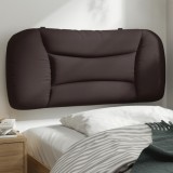 Gossi perna pentru tablie de pat maro inchis, 90 cm, material textil